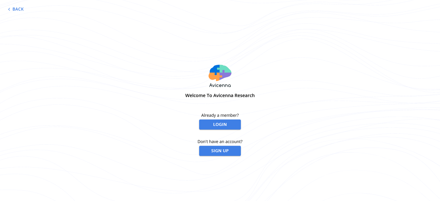 Avicenna's Welcome Page