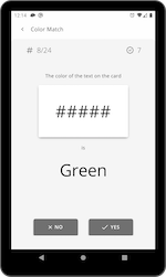 Neutral Stimulus with Yes/No Selector